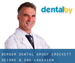 Berger Dental Group: Crockett Deidre B DDS (Lakeview)