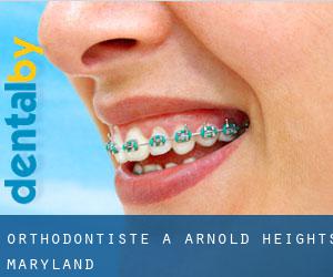 Orthodontiste à Arnold Heights (Maryland)