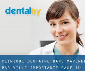 Clinique dentaire dans Mayenne par ville importante - page 10