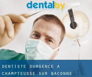 Dentiste d'urgence à Champteussé-sur-Baconne