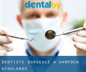 Dentiste d'urgence à Hampden Highlands