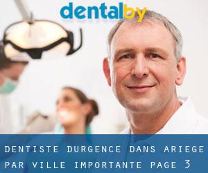 Dentiste d'urgence dans Ariège par ville importante - page 3