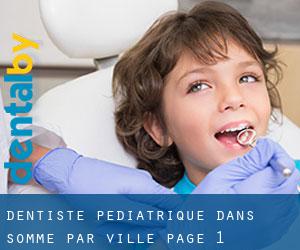 Dentiste pédiatrique dans Somme par ville - page 1