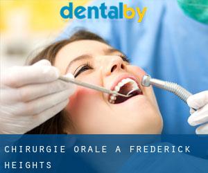 Chirurgie orale à Frederick Heights