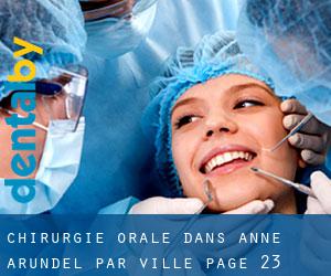 Chirurgie orale dans Anne Arundel par ville - page 23