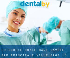 Chirurgie orale dans Savoie par principale ville - page 15