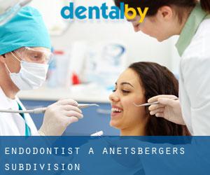 Endodontist à Anetsberger's Subdivision