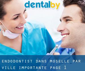 Endodontist dans Moselle par ville importante - page 1