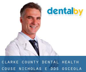 Clarke County Dental Health: Couse Nicholas E DDS (Osceola)