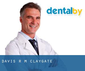 Davis R M (Claygate)