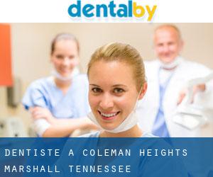 dentiste à Coleman Heights (Marshall, Tennessee)