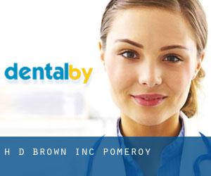 H D Brown Inc (Pomeroy)